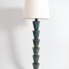 Pamono Nizwa Blue and Yellow Floor Lamp by Barracuda Interiors