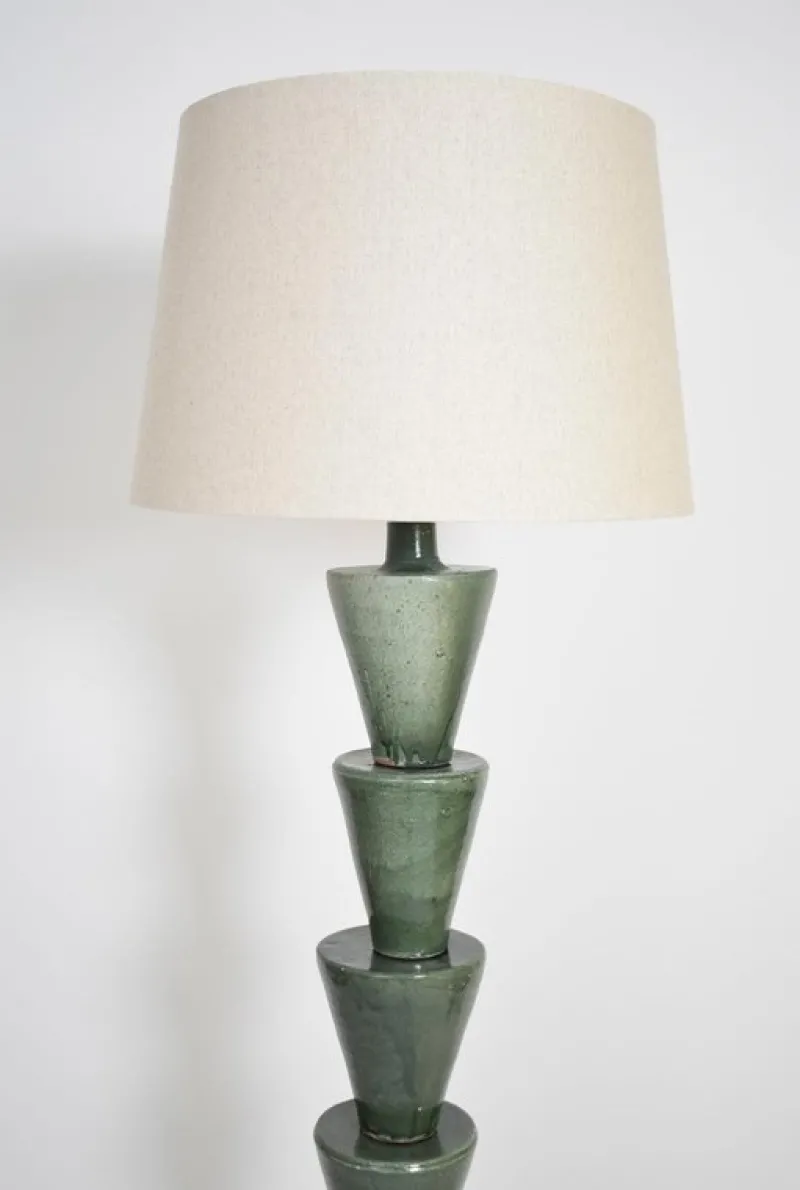 Pamono Nizwa Green Floor Lamp by Barracuda Interiors> Floor Lamps|Floor Lamps