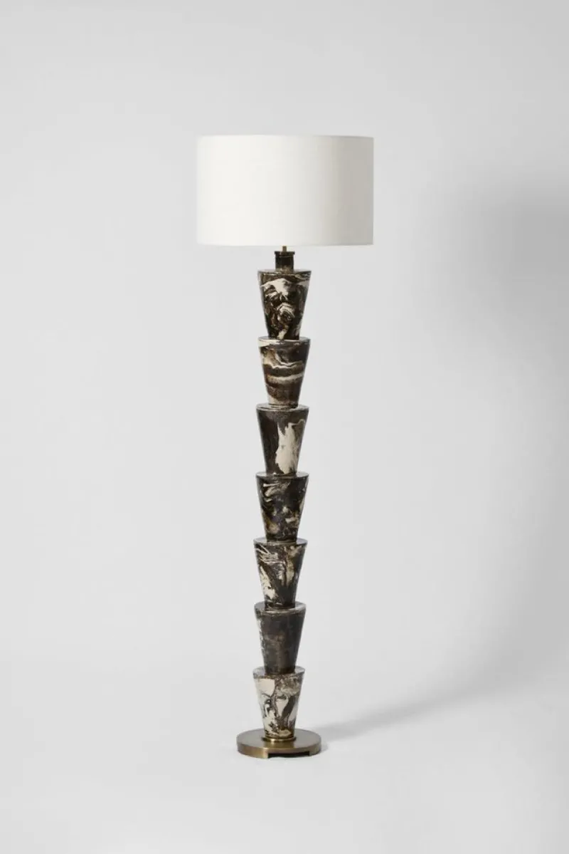 Pamono Nizwa Mixed Clay Floor Lamp by Barracuda Interiors> Floor Lamps