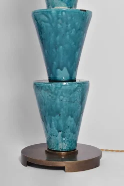 Pamono Nizwa Turquoise Floor Lamp by Barracuda Interiors> Floor Lamps