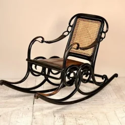 Clearance Pamono No. 3 Bentwood Rocking Chair from Thonet