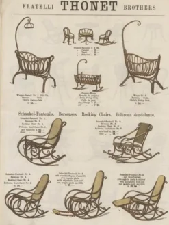 Clearance Pamono No. 3 Bentwood Rocking Chair from Thonet