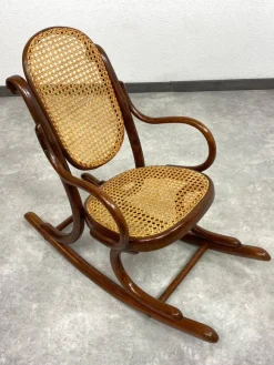 Clearance Pamono No. 2 Children's Rocking Chair attributed to Thonet, 1920s