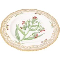 Sale Pamono No. 20/3554 Flora Danica Lunch Plate by Royal Copenhagen, 1960s