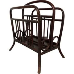 Pamono No. 33 Newspaper Holder attributed to Thonet, 1890s> Magazine Racks