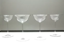 Online Pamono No. 238 Patrician Champagne Glasses by Josef Hoffmann for Lobmeyr, Vienna, Austria, 1890s, Set of 4