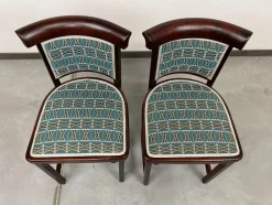 New Pamono No. 423 Salon Chairs attributed to Josef Hoffmann for J&J Kohn, 1905, Set of 2