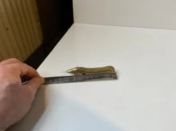 Pamono Noodle Dachshund Bottle Opener in Brass from Bosse, 1950s><noscript><img width=