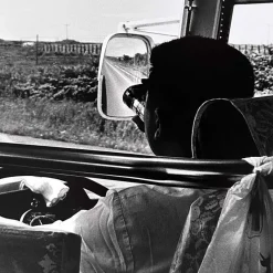 Pamono Noriko Saito, Japanese Bus Driver, 1980s, Photographic Print, Framed> Minimalist