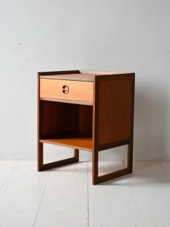 Pamono Notte Bedside Table by Arne Wahl Iversen for Ikea, 1960s><noscript><img width=