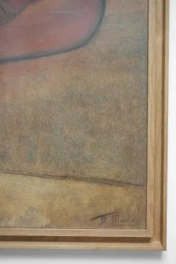 Online Pamono Nude Couple, 1970s, Mixed Media on Paper