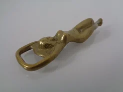 Pamono Nude Woman Bottle Opener in Brass, Germany, 1960s><noscript><img width=