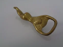 Pamono Nude Woman Bottle Opener in Brass, Germany, 1960s><noscript><img width=