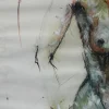Online Pamono Nude Woman, Mixed Media