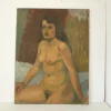 New Pamono Nude Women, 1960s, Oil on Canvas