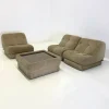 Pamono Nuvolone Modular Lounge Sofa with Coffee Table attributed to Rino Maturi for Mimo Padova, 1970s, Set of 4> Living Room Sets