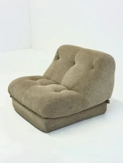Pamono Nuvolone Modular Lounge Sofa with Coffee Table attributed to Rino Maturi for Mimo Padova, 1970s, Set of 4><noscript><img width=