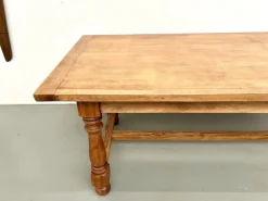 Pamono Oak and Cherry Table, 1970s><noscript><img width=