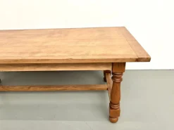 Pamono Oak and Cherry Table, 1970s><noscript><img width=