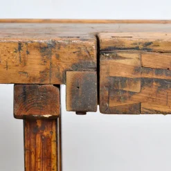 Pamono Oak and Pine Carpenter's Workbench, 1900s><noscript><img width=