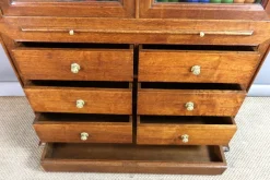 Pamono Oak Bookcase, 19th Century><noscript><img width=