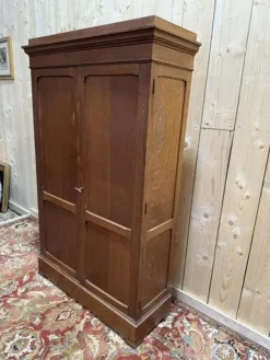 Pamono Oak Cardboard Box Cabinet, 1900s><noscript><img width=