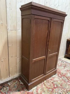 Pamono Oak Cardboard Box Cabinet, 1900s><noscript><img width=