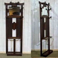 Pamono Oak Coat Rack, 1930s> Racks, Hooks & Valets