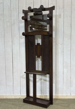 Pamono Oak Coat Rack, 1930s><noscript><img width=