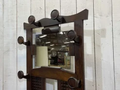 Pamono Oak Coat Rack, 1930s><noscript><img width=