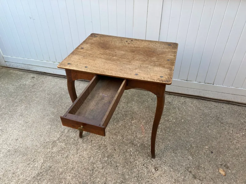 Pamono Oak Desk with 1 Drawer, 1890s> Desks