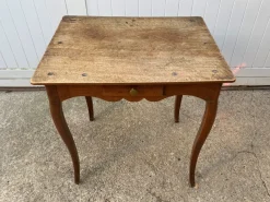Pamono Oak Desk with 1 Drawer, 1890s><noscript><img width=