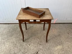 Pamono Oak Desk with 1 Drawer, 1890s><noscript><img width=