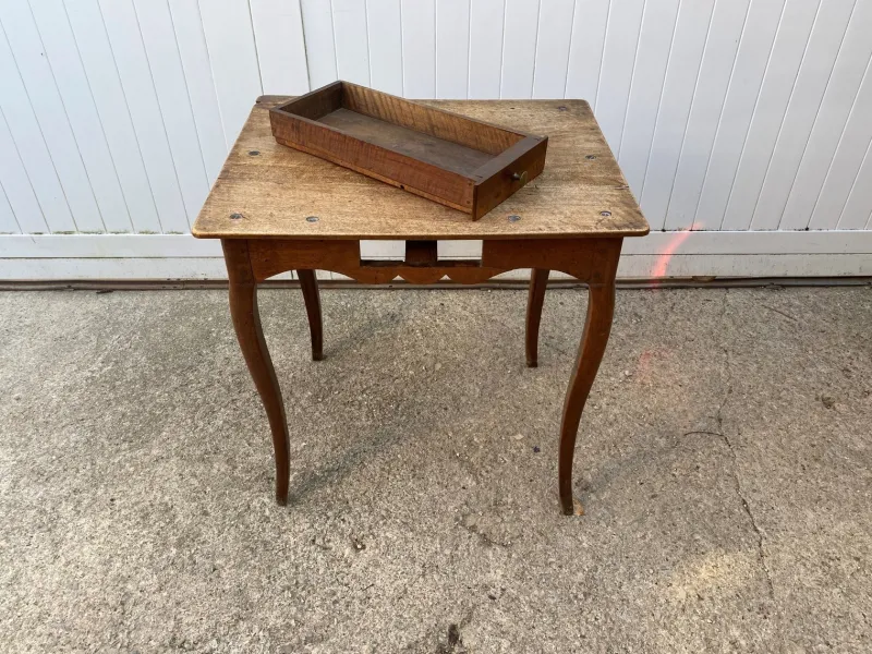 Pamono Oak Desk with 1 Drawer, 1890s> Desks