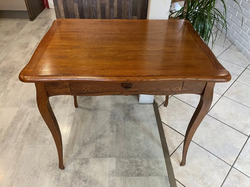 Online Pamono Oak Desk with Drawer and Removable Document Holder, 1950s