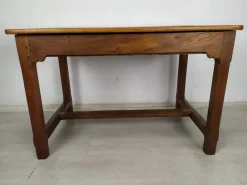 Pamono Oak Desk Work Table, 1890s><noscript><img width=