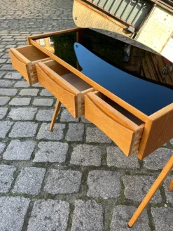 Pamono Oak Dressing Table by Arne Vodder><noscript><img width=