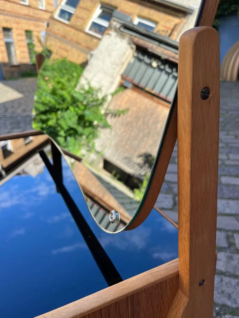 Pamono Oak Dressing Table by Arne Vodder> Dressing Tables