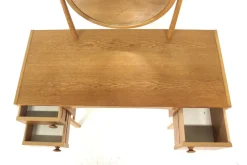 Pamono Oak Dressing Table, Sweden, 1960s> Dressing Tables