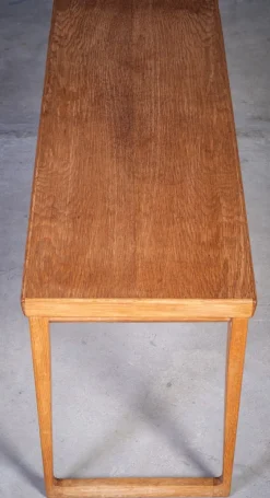 Best Pamono Oak Entryway Bench by Aksel Kjersgaard, Denmark, 1960s
