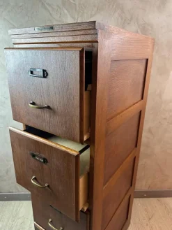 Pamono Oak File Cabinet, 1920><noscript><img width=