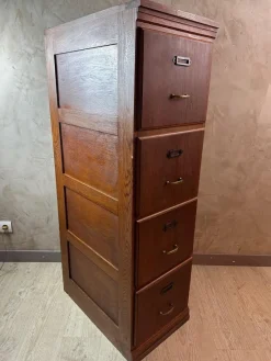 Pamono Oak File Cabinet, 1920><noscript><img width=