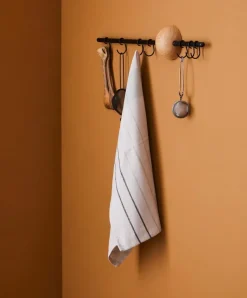 Pamono Oak Hoop Racks by Jeanette Holdgaard, Set of 2><noscript><img width=