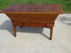Pamono Oak Kneader on Removable Base, 1800s><noscript><img width=
