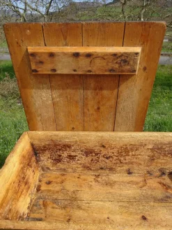 Pamono Oak Kneader on Removable Base, 1800s><noscript><img width=