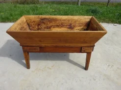 Pamono Oak Kneader on Removable Base, 1800s><noscript><img width=