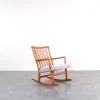 Online Pamono Oak Ml33 Rocking Chair by Hans J. Wegner for A/S Mikael Laursen, 1950s