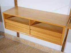 Pamono Oak Modular Shelving System by Poul Cadovius, 1960s> Shelves & Wall Units