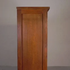 Pamono Oak Roller Shutter Cabinet, 1930s><noscript><img width=