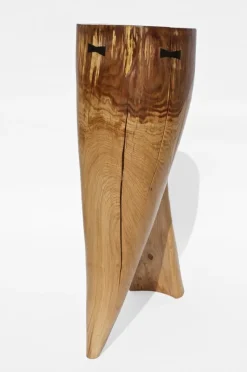 Pamono Oak Sculpture by Jörg Pietschmann><noscript><img width=